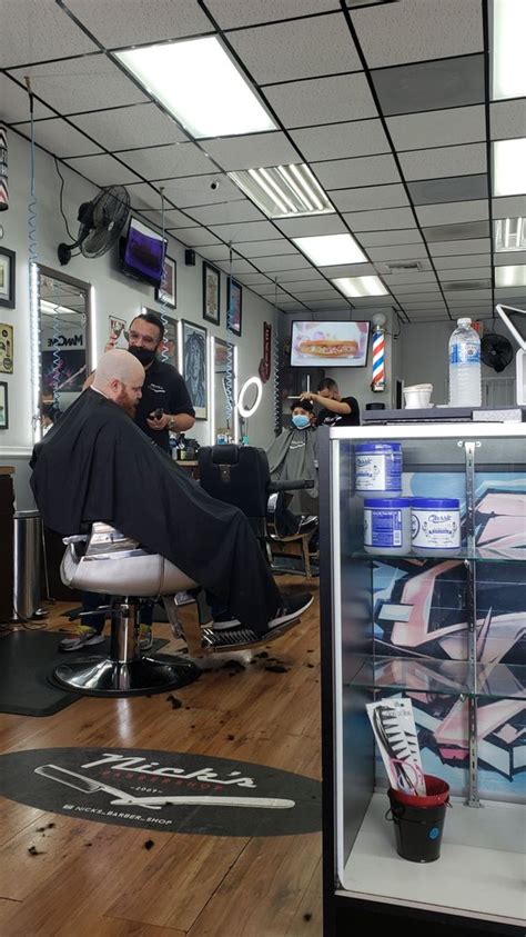 Nicks barbershop - Nick’s barber shop. 681 james street. chicopee, ma 01020. 413-532-9525